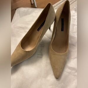 Ralph Lauren collection Tan Suede Women's Pumps